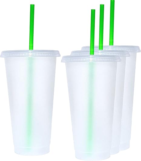 reusable tumbler with straw