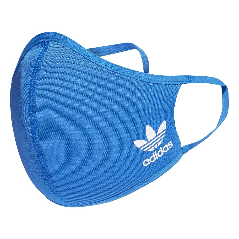 adidas Unisex-Adult Face Covers 3-Pack Bluebird Medium/Large