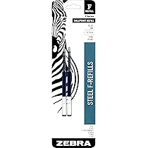Zebra Pen Pm-701 Stainless Steel Permanent Marker Refill, Blue Ink, 1 - View #5