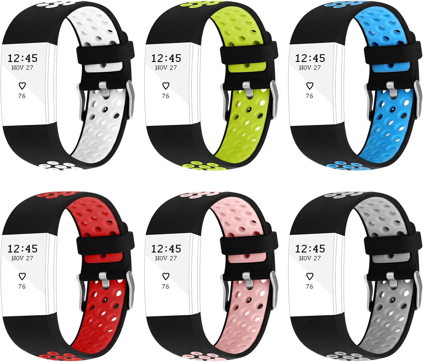 Vancle für Fitbit Charge 2 Ersatz Armband, Classic Edition einstellbare