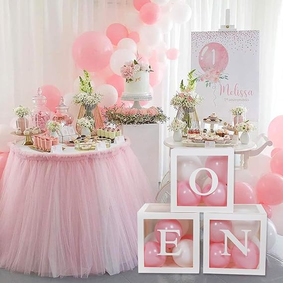 1st birthday balloon arrangements