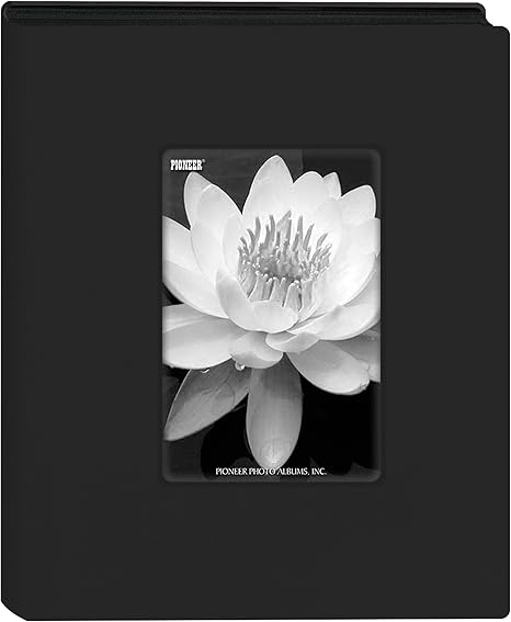 Amazon Com Pioneer Photo Albums Kz 46 Black Mini Frame Cover Photo Album 24 Pkt 4x6 Arts Crafts Sewing