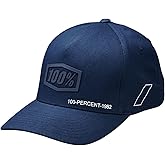 100% Shadow Flexfit Hat (Large/X-Large) (Navy)