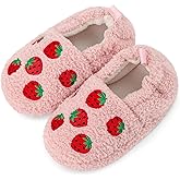 KAKU NANU Toddler Kids Slippers Cute Animal Cartoon Shoes Girls Boys Warm Fleece Winter Household Slippers