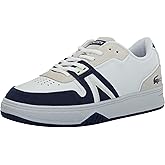 Lacoste Men's L001 Sneaker, White/Navy, 11