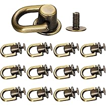 Rivet Purse Strap Bewudy 20 Pieces D Rings For Purse, Purse Strap