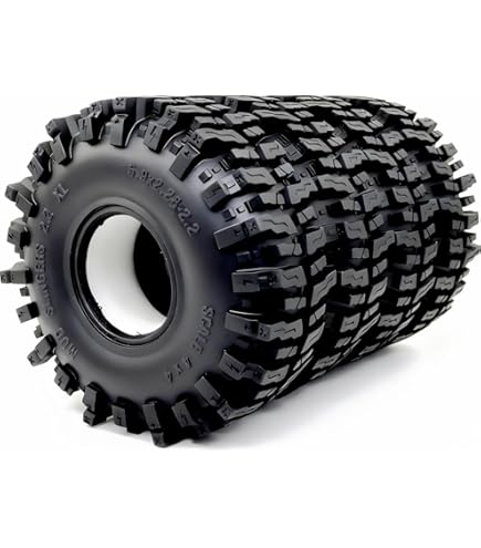 Amazon.com: RC4WD Z-T0097 Mud Slingers 2.2 Tires (1x Pair) : Toys