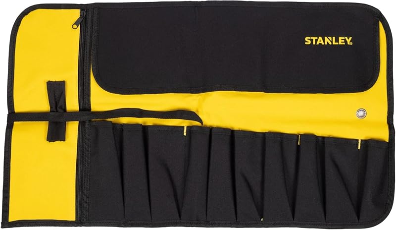 STANLEY 600 Denier Tool Pocket Roll Multi-Pockets Organizer 1-93-601