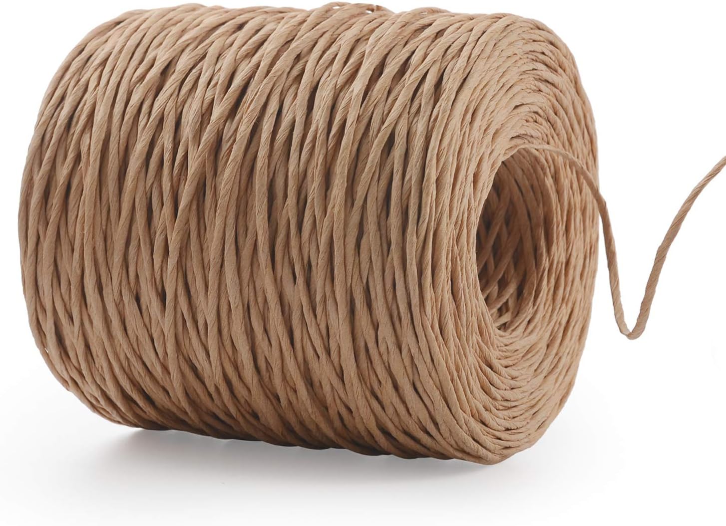 Herefun Natural Paper Cord, 200M x 2mm Iron Craft Wire
