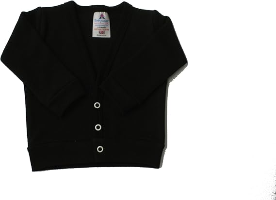 baby black cardigan