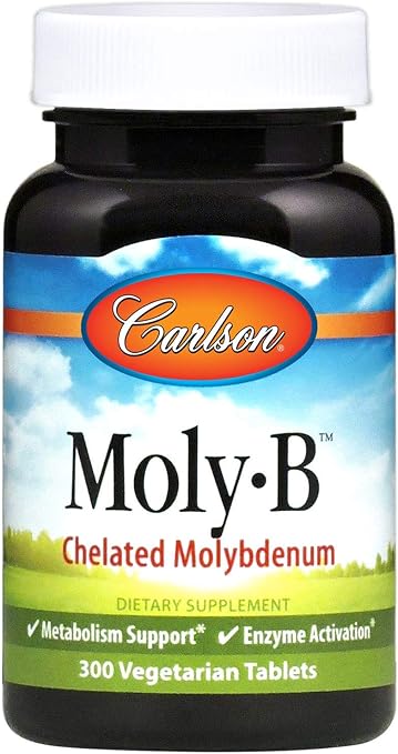 Carlson labs moly-b 500 mcg 300s (088395056437)
