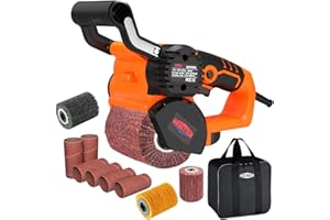 DOBETTER Surface Conditioning Tool, Drum Sander for Woodworking, Burnishing Polishing Machine, Paint Stripper Remover, Variable Speed Tool with Tool Bag