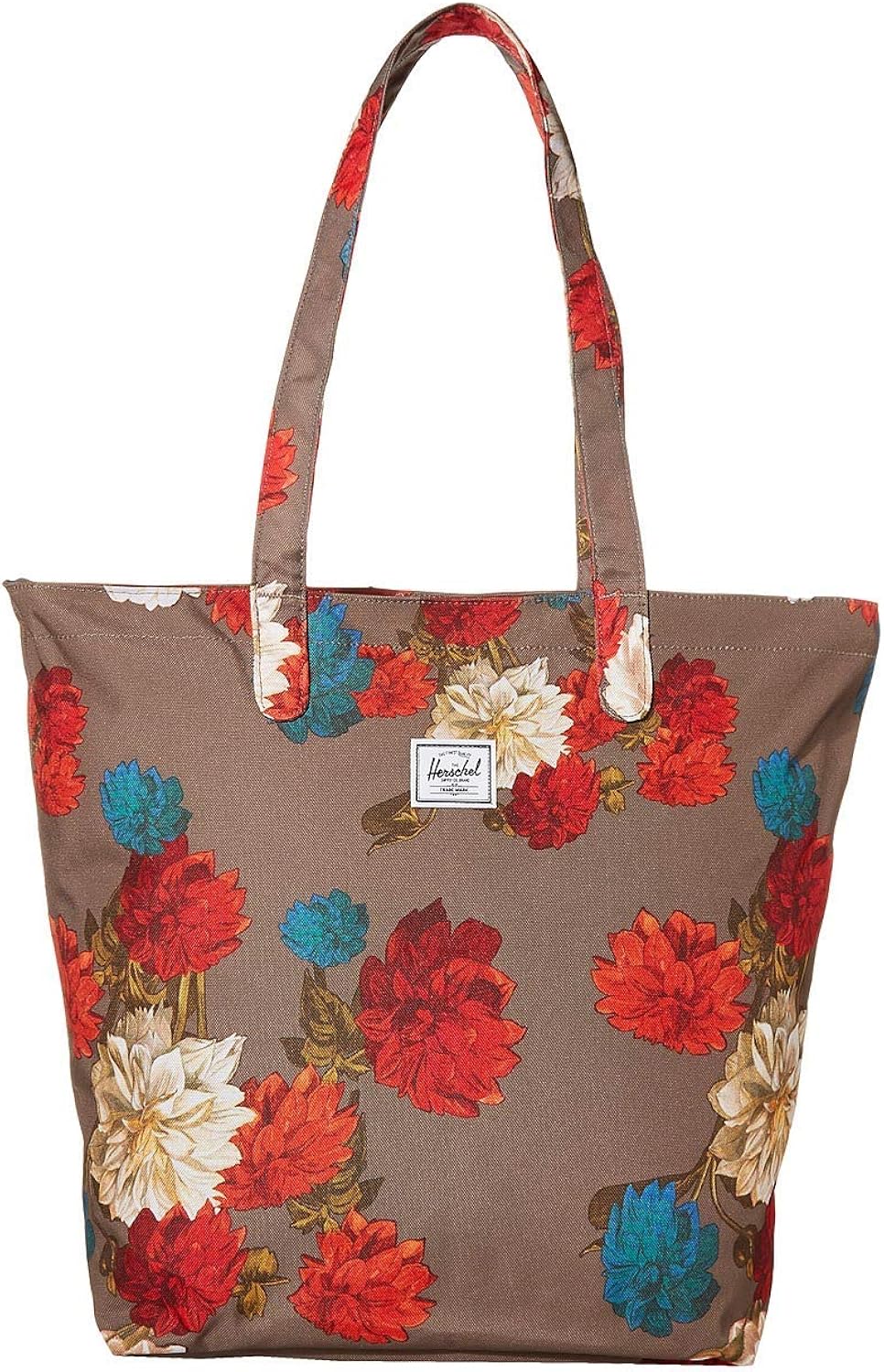 Herschel Mica Tote Bag, Vintage Floral pine Bark, One Size Amazon.ca