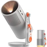 XGIMI MoGo 4 Portable Projector, Outdoor Projector, 360&deg;Adjustable Stand | Certified Google TV &amp; Netflix, 2.5 Hours of Playtime, 2 x 6W Harman Kardon, Wifi, Bluetooth, Include Sunset Filter