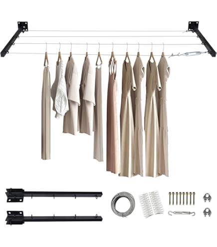 Tendedero Plegable Colgador De Ropa Metalico Perchero Plegable