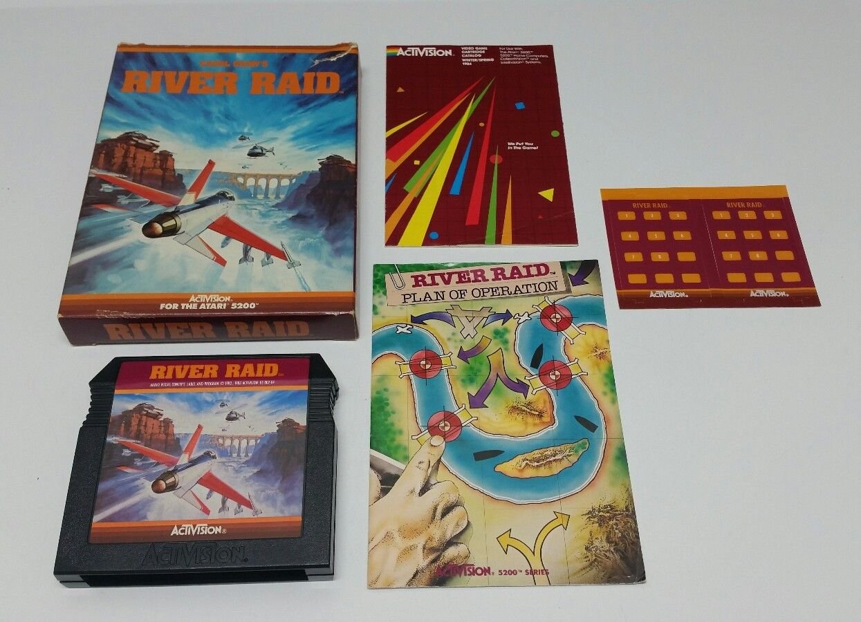 river raid atari 5200