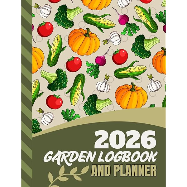 Garden Planner And Log Book: Monthly Gardening Organizer Notebook For