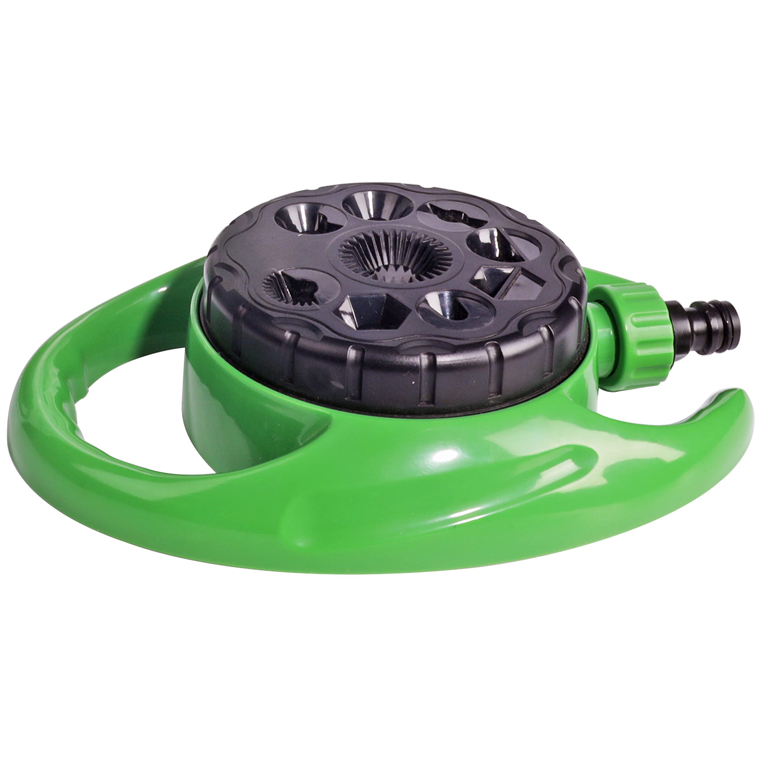 Ocean 8 Garden Watering Sprinkler – Quick Connector – 79m2 Range – Powerful and Effective Function – Water Sprinkler For Lawn, Gardens, Trees, Agricultural Land, Etc.