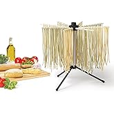 Starfrit Pasta Drying Rack – Rotating Top for Even Drying – Compact Foldable Design – Non-Slip Expandable Feet – Holds up to 