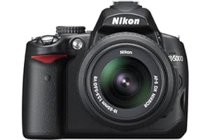 Nikon D5000 12.3 MP DX Digital SLR Camera with 18-55mm f/3.5-5.6G VR Lens and 2.7-inch Vari-Angle LCD