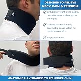 Kedley Medical Grade Foam Neck Collar Adjustable Neck Brace Black M/L (Senior) view 2