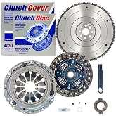 Exedy Clutch Kit &amp; CMPRO Flywheel for Accord Civic Si RSX K20 K24 2.0L 2.4L | Exedy KHC10 clutch kit with Flywheel fits 02-15 Acura CSX ILX TSX K20 K24 2.0L 2.4L
