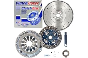 Exedy Clutch Kit KHC10 with ClutchMaxPRO Flywheel Replacement for 2002-2015 Accord Civic Si Acura CSX ILX RSX TSX K20 K24 2.0L 2.4L (CPKHC10-FW167208-EK)