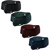 iKingsky Men's Cheeky Thong Underwear Mini Cheek Pouch Boxer Briefs Sexy Brazilian Back Mens Under Panties