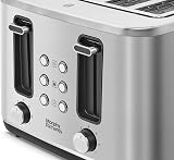 Morphy Richards Motive 4 Slice Toaster 1600W Brushed Steel Browning 7 settings view 4