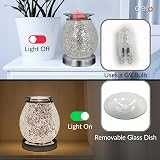 Cello Silver Mosaic Touch Electric Wax Melt Burner Oil Diffuser view 5
