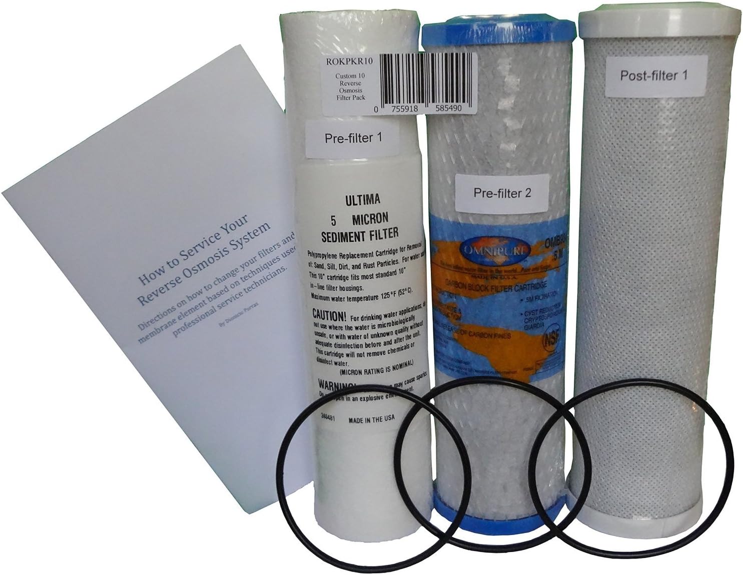 Custom RO 10 Filter Pack
