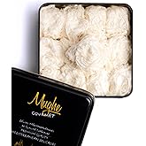 Mughe Gourmet Turkish Cotton Candy Pismaniye Sweet (12 Fluffs) - Special Halva Candy Gift Box - Confectionery Pishmaniye - Tr