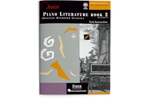 Piano Literature Book 2 – Developing Artist Original Keyboard Classics | Early Intermediate Classical Piano Sheet Music | Keyboard Songbook with Online Audio | Faber Piano Repertoire Collection