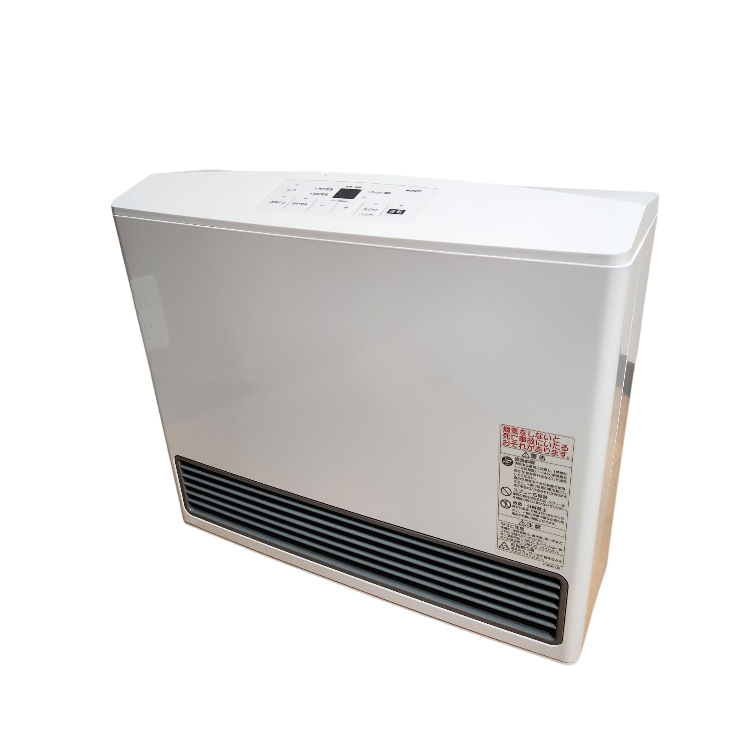 【2024年モデル】ノーリツ Noritz ガスファンヒーター スノーホワイト LPガス プロパンガス GFH-5803S-W5 【プロパンガス用】商品画像