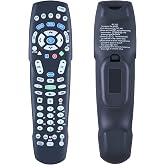 RC122 Replacement Remote for Time Warner, Brighthouse, Charter Cable Boxes | RC1226001/04B, Pre-programmed, 3 Types to Choose, Fast Response, Stable Signal