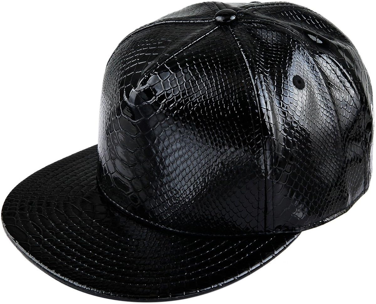 Samtree Unisex Snapback Hats,Adjustable Hip Hop Flat Brim Baseball Cap (01-Gold): Clothing