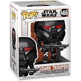 Funko POP! Star Wars: The Mandalorian - Dark Trooper (Battle) | Official Sci-Fi Merch - Collectable Vinyl Figurine for Shelf Display - Birthday Gift Idea for Fans and Collectors