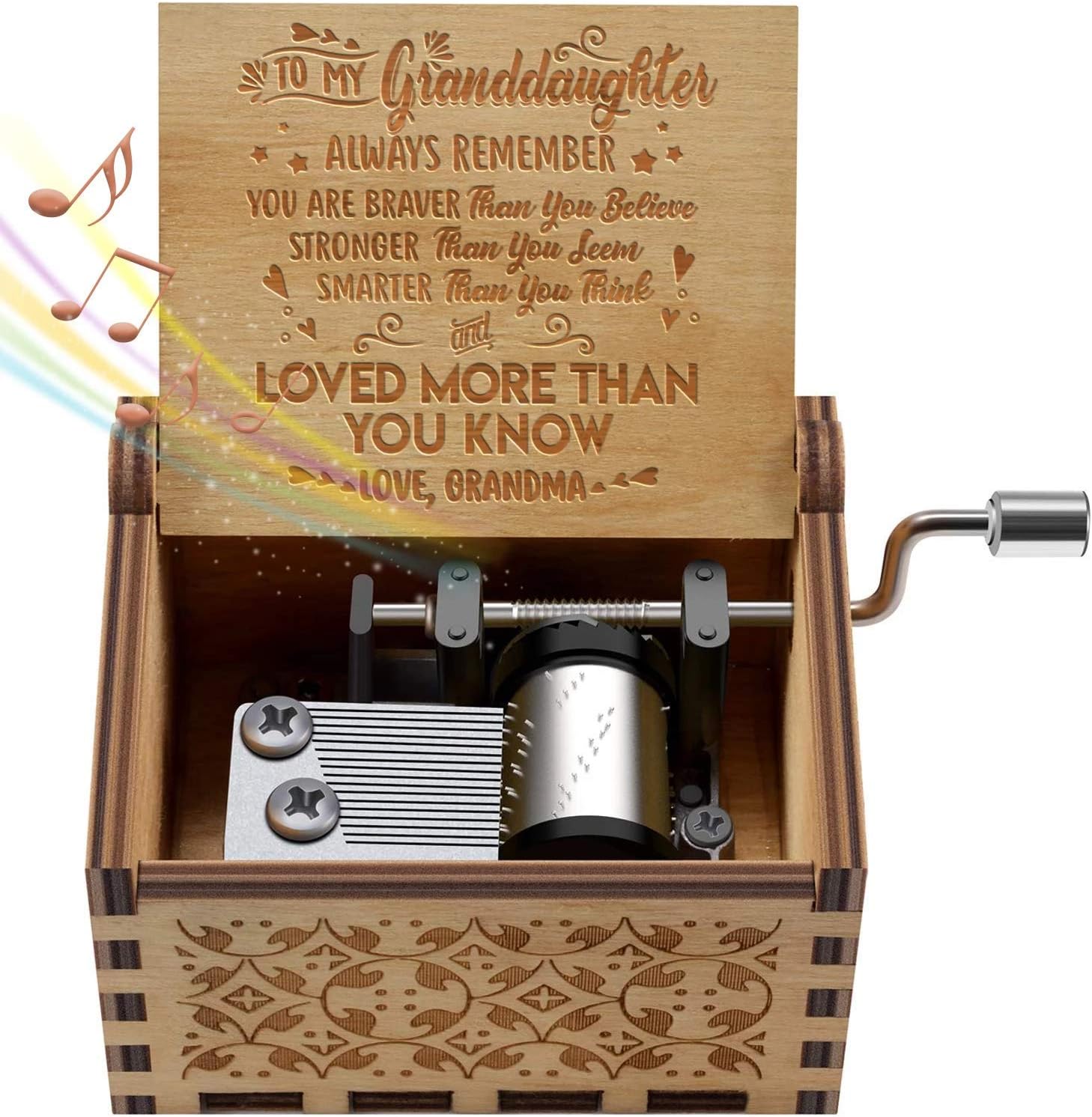 to my gorgeous wife music box