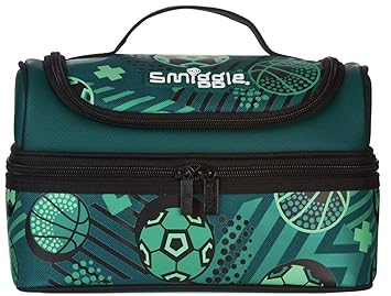 smiggle football lunch bag
