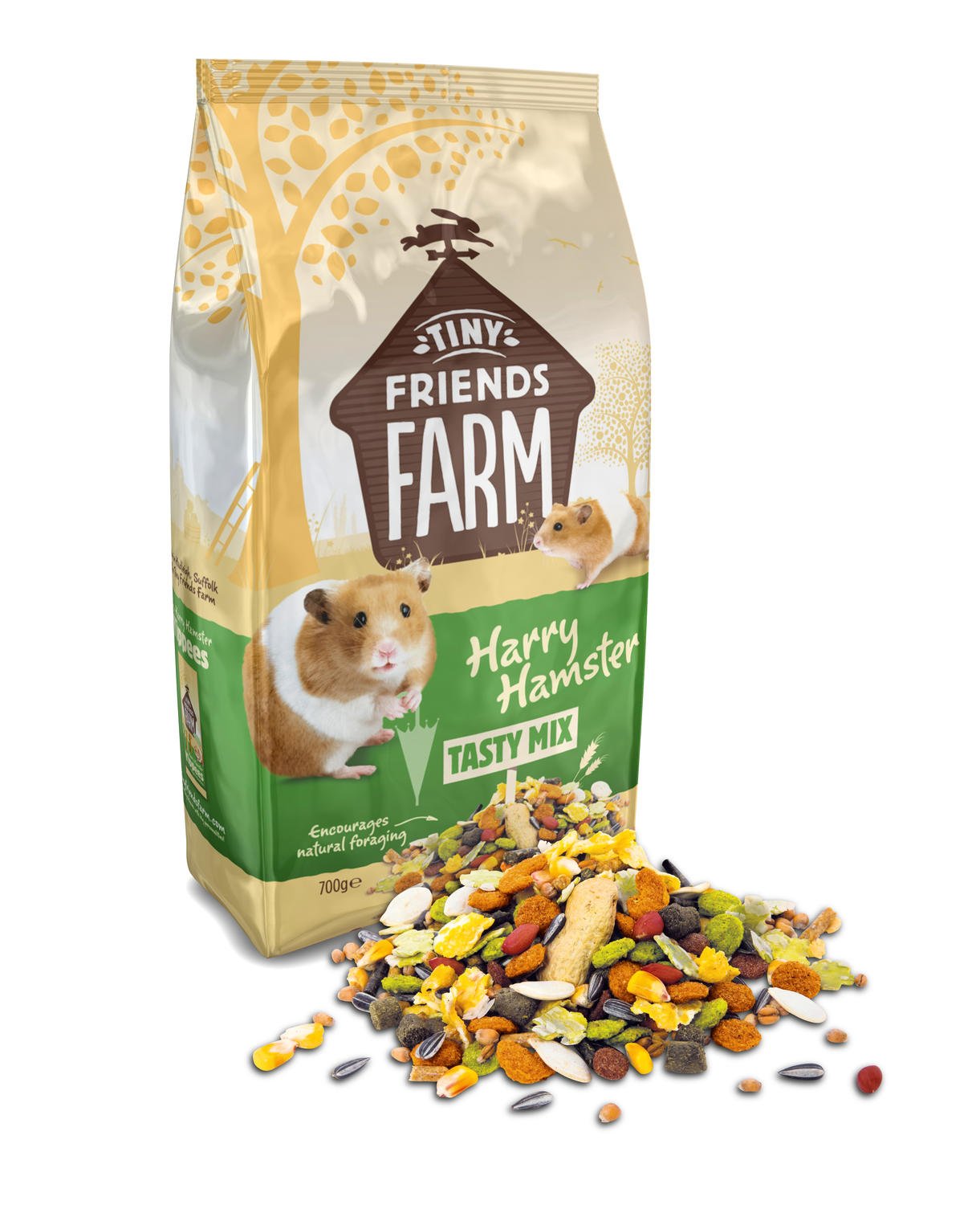 Supreme Harry Hamster 700gm (Packaging may vary) Pack of 4
