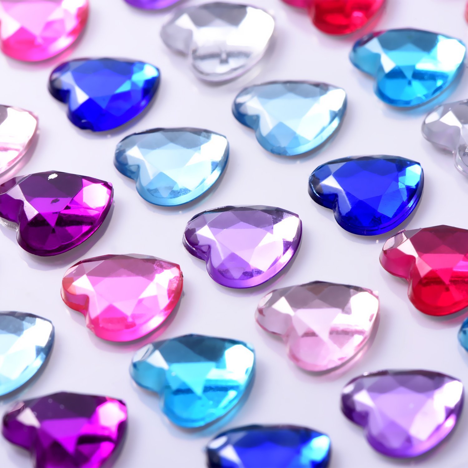 9 Sheets Selfadhesive Rhinestone Stickers Stickon Crystal Gem Sheets