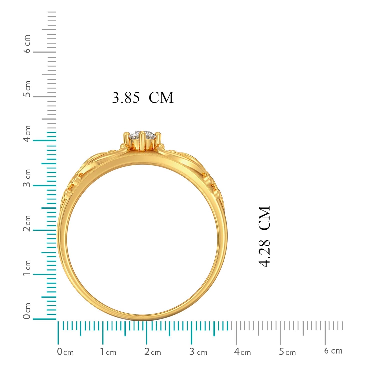 Buy Joyalukkas Impress Collection 22k Yellow Gold Ring For Men At Amazon In