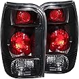 Anzo USA 211084 Ford Explorer Black Tail Light Assembly - (Sold in Pairs)