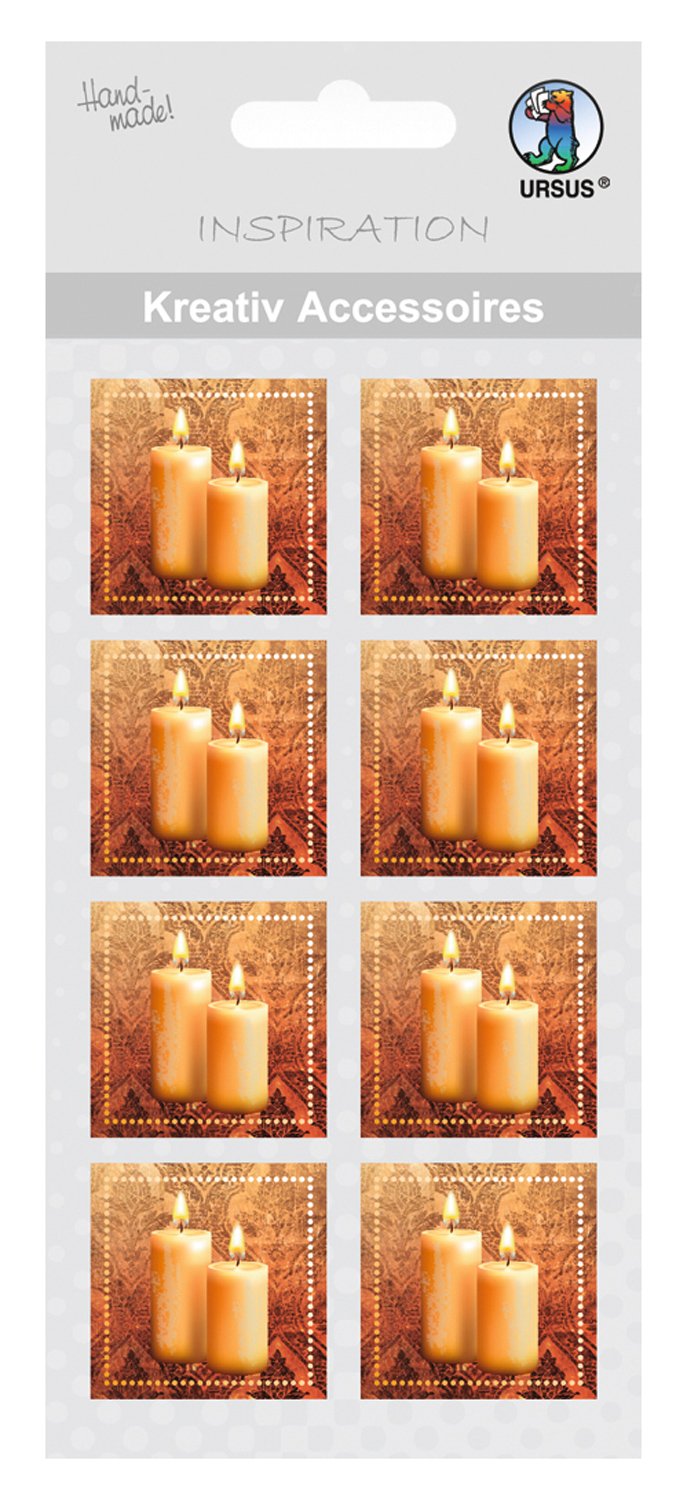 Ursus Kreativ Accessoires Blessing 564000312 Candle Pack of 8