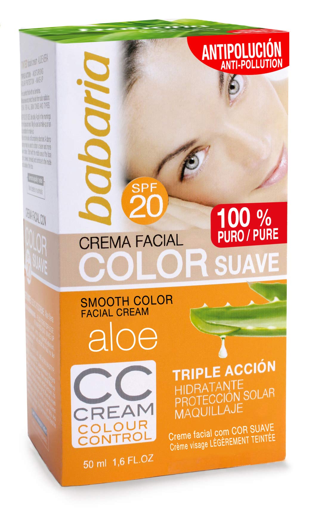 Babaria Aloe Vera BB Cream SPF20 50ml