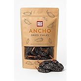 RICO RICO Dried Ancho Chile Peppers 4 oz - Premium Ancho Chiles Secos for Authentic Mexican Recipes - Mild to Medium Heat, Re