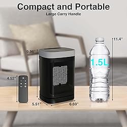 Small Portable Space Heater for Indoor Use - with