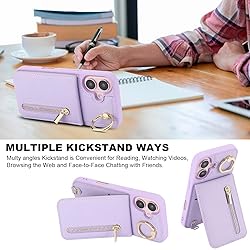 Jcxtrombulous Crossbody Wallet Case for iPhone 16