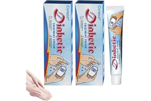 Cvreoz VitaGluco Diabetes Treatment Cream, Professional Diabetic Foot Cream, Diabetics Dry Skin Relief Moisturizing Cream, Natural Ingredients for Foot Care (2 Bottle)