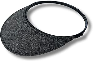 No Headache Velo Adjustable Golf, Tennis, Leisure, Sport Packable Travel Sun Visor